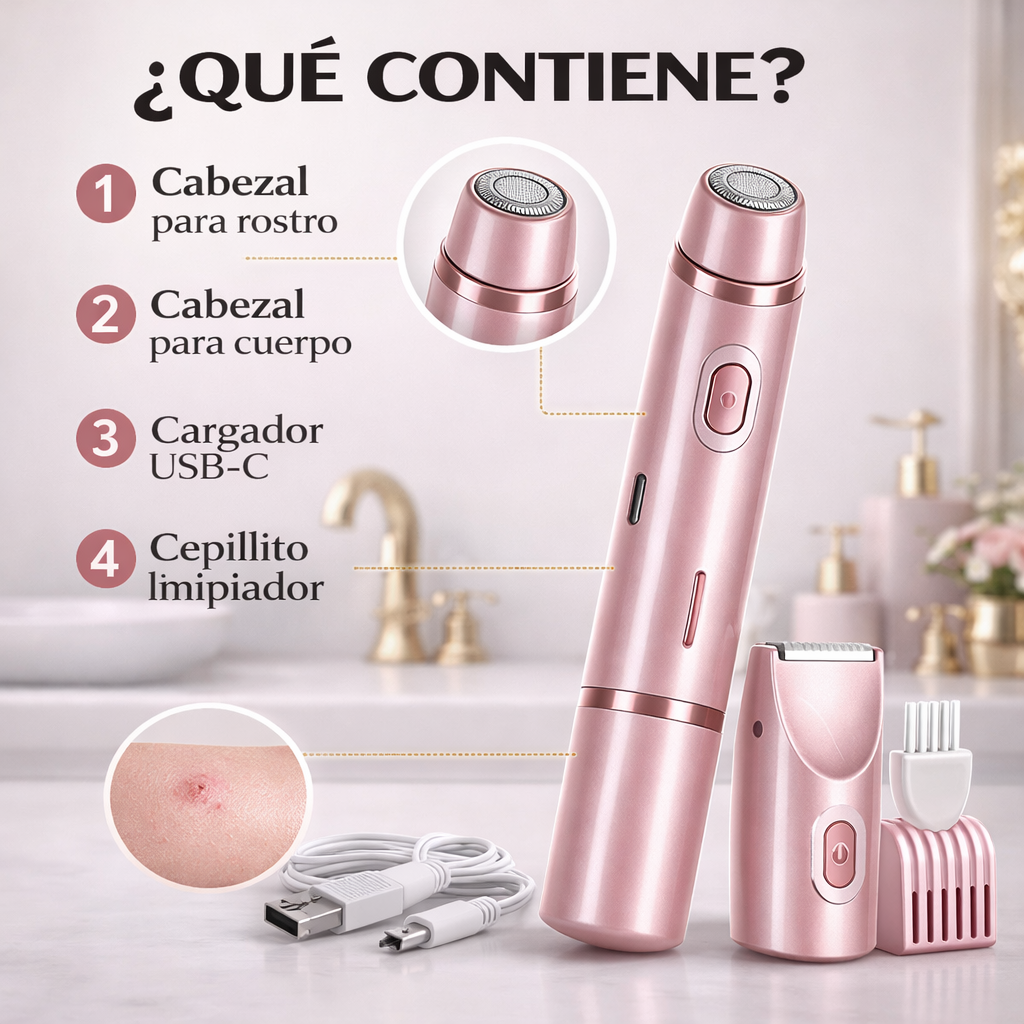 Depiladora 2 en 1™ | Sin dolor ni irritación 🌸